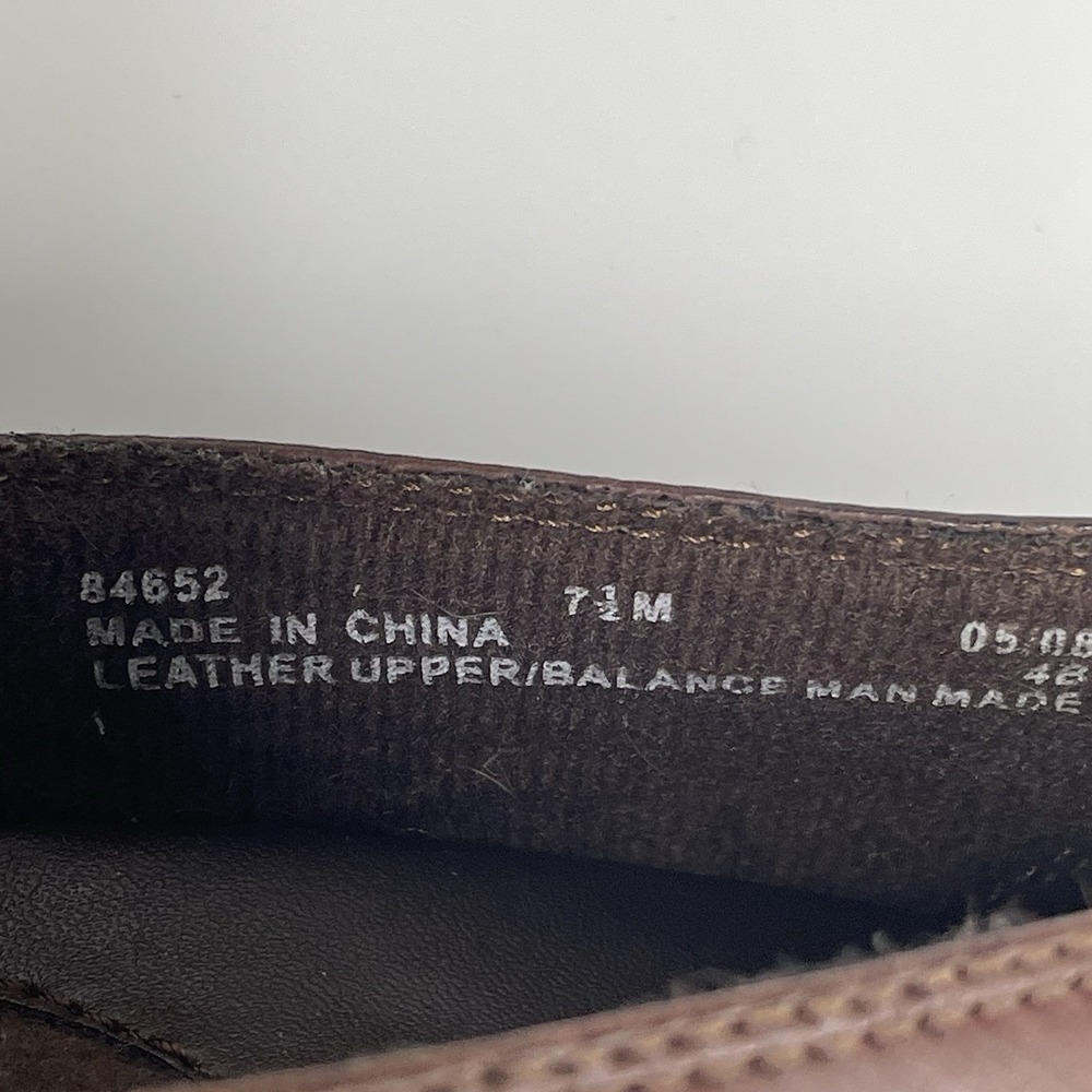 Clarks Womens Shoes Size 7.5 Brown Leather Slip On Loafer Croc Print - Picture 11 of 15